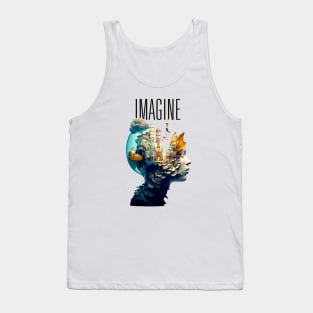 Imagination: The Dance of Imagination Where Wonders Are Born Tank Top